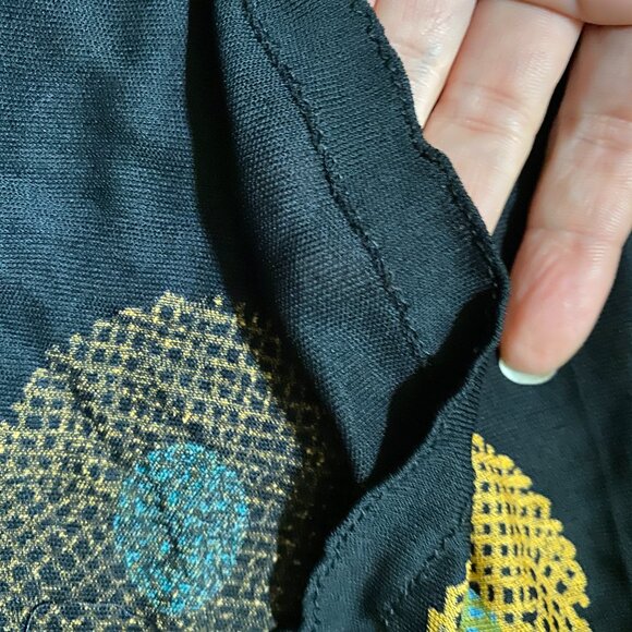 Rare - Koos Van Den Akker Couture 60's/70's Op Art Print Silk Jersey Maxi Dress - Picture 9 of 11